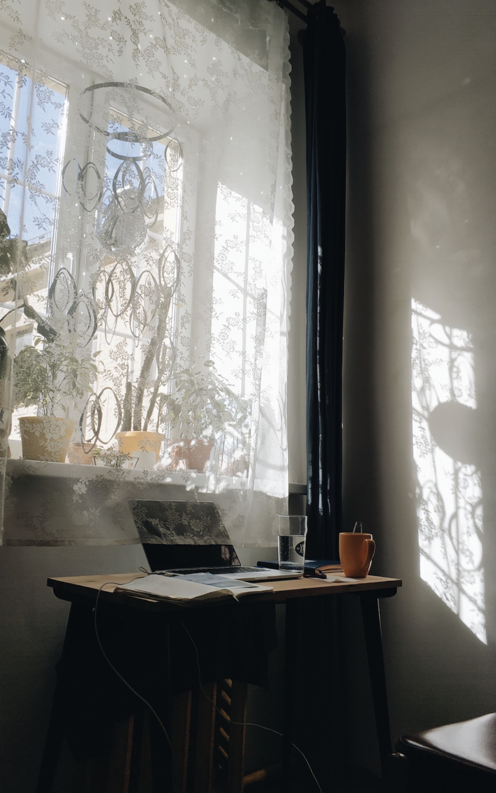 Sunlight entering a calm interior space to suggest clarity, readiness, and timing.