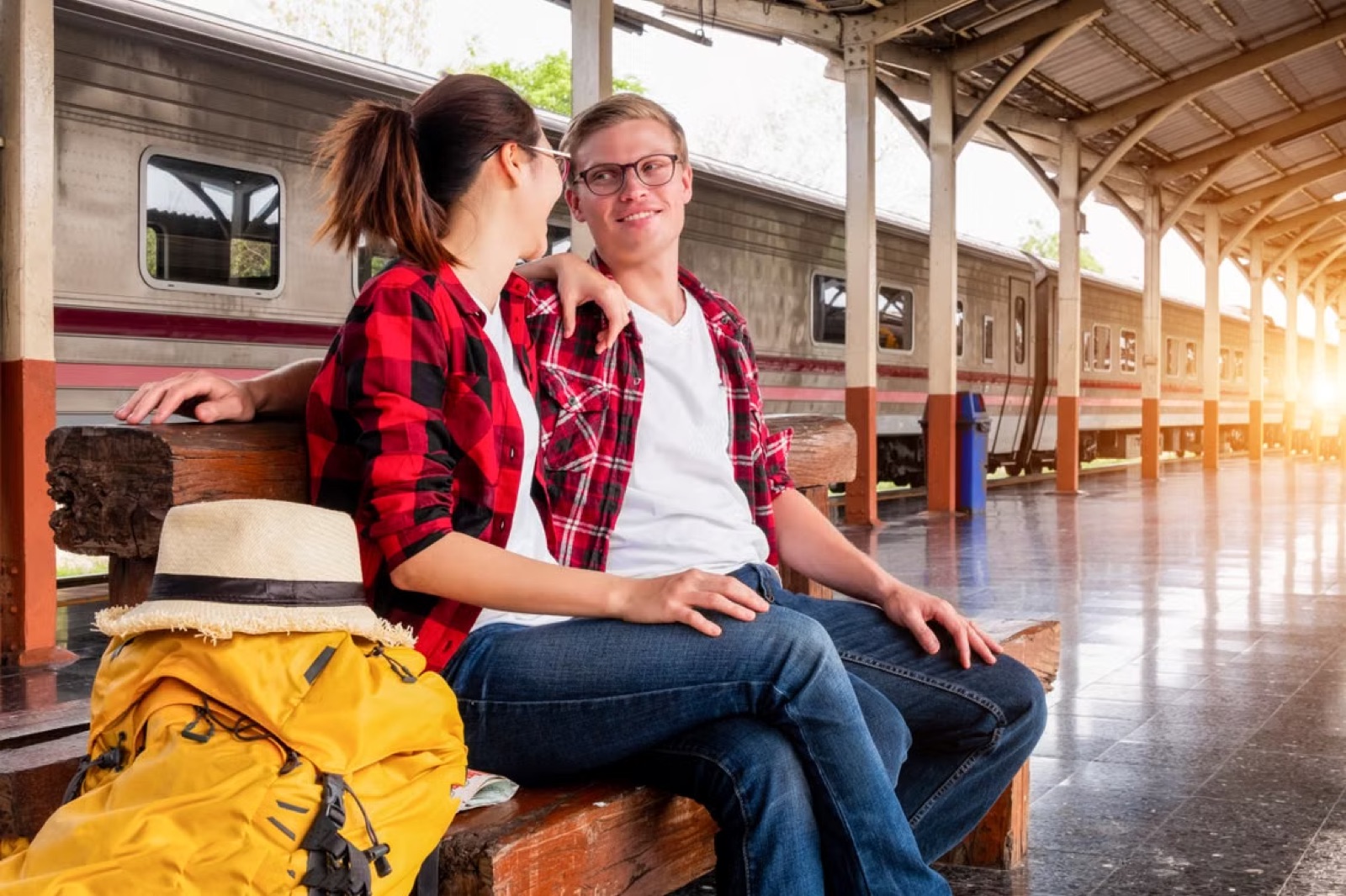 A relationship image representing distance, travel, and future movement